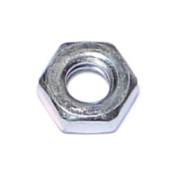 Midwest Fastener Lock Nut, 1/4"-20, Steel, Zinc Plated, 20 PK 60681 - main